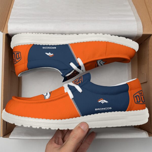 Tubopro Denver Broncos Personalized Hey Dude Shoes For Men And Women - Image 3