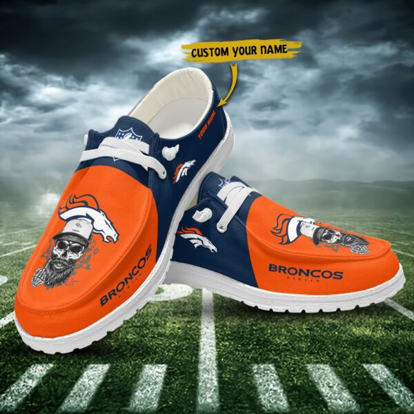 Tubopro Denver Broncos Personalized Hey Dude Shoes For Men And Women - Image 3