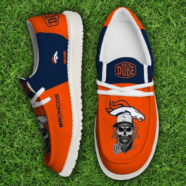 Tubopro Denver Broncos Personalized Hey Dude Shoes For Men And Women