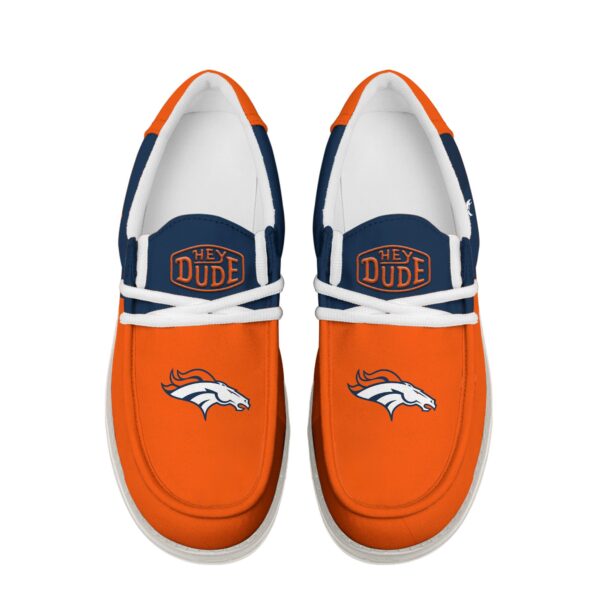 Tubopro Denver Broncos Personalized Hey Dude Shoes For Men And Women - Image 4