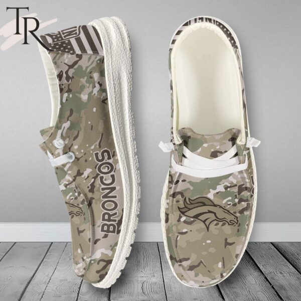 Tubopro Denver Broncos Personalized Hey Dude Shoes For Men And Women - Image 4