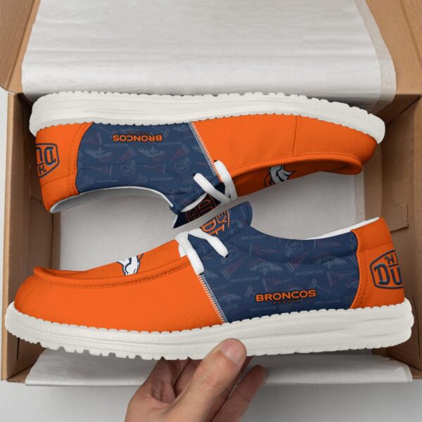 Tubopro Denver Broncos Personalized Hey Dude Shoes For Men And Women - Image 2
