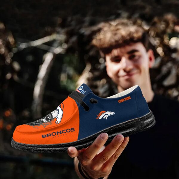 Tubopro Denver Broncos Personalized Hey Dude Shoes For Men And Women - Image 6