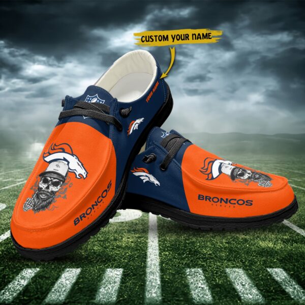 Tubopro Denver Broncos Personalized Hey Dude Shoes For Men And Women - Image 4