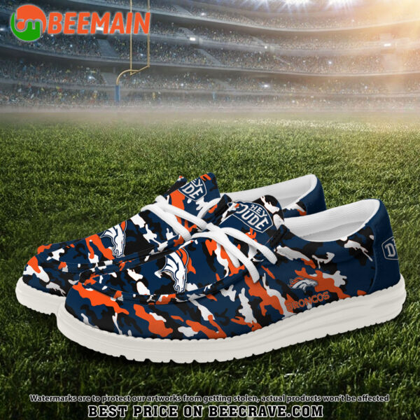 Tubopro Denver Broncos Personalized Hey Dude Shoes For Men And Women - Image 2