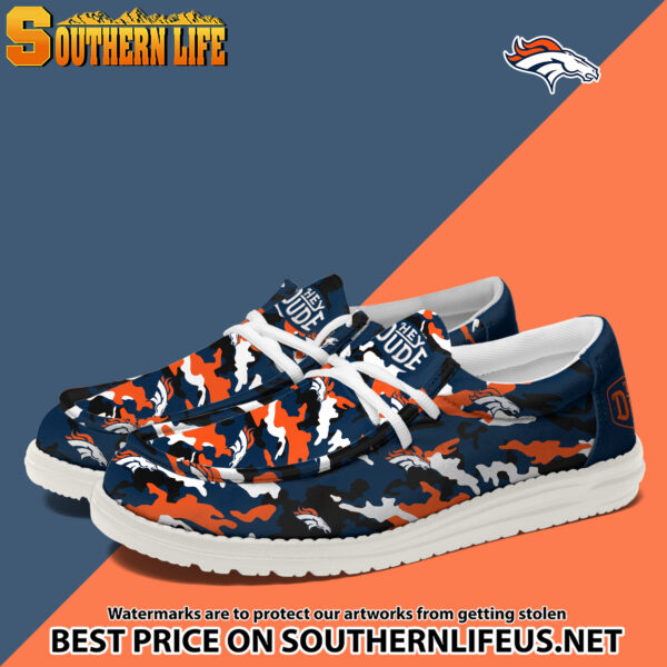 Tubopro Denver Broncos Personalized Hey Dude Shoes For Men And Women - Image 2