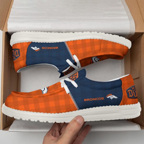 Tubopro Denver Broncos Personalized Hey Dude Shoes For Men And Women - Image 3