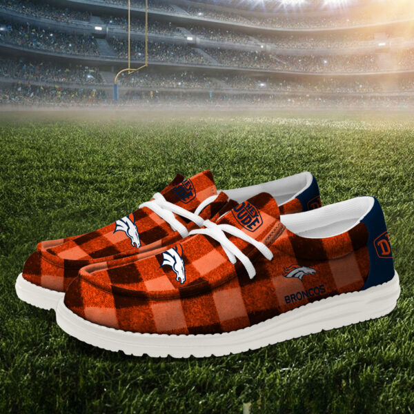 Tubopro Denver Broncos Personalized Hey Dude Shoes For Men And Women - Image 3