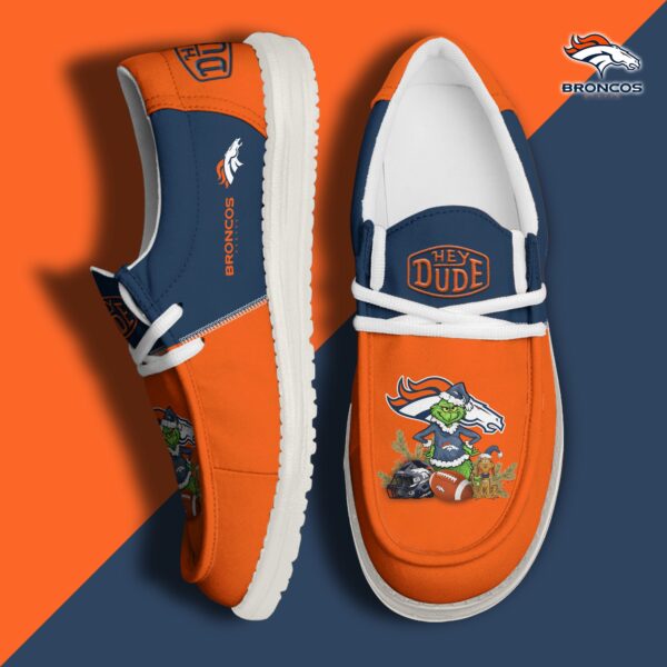 Tubopro Denver Broncos Personalized Hey Dude Shoes For Men And Women