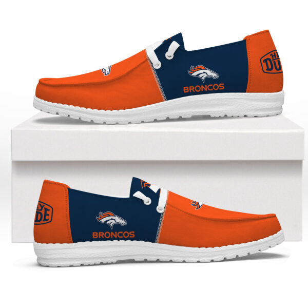 Tubopro Denver Broncos Personalized Hey Dude Shoes For Men And Women - Image 2