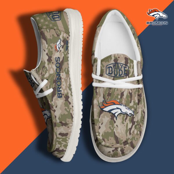 Tubopro Denver Broncos Personalized Hey Dude Shoes For Men And Women