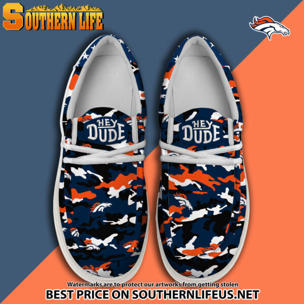 Tubopro Denver Broncos Personalized Hey Dude Shoes For Men And Women