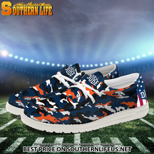 Tubopro Denver Broncos Personalized Hey Dude Shoes For Men And Women - Image 2