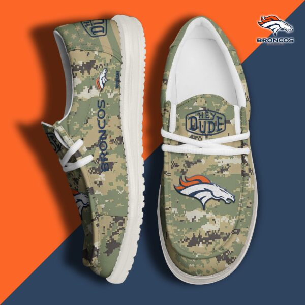 Tubopro Denver Broncos Personalized Hey Dude Shoes For Men And Women