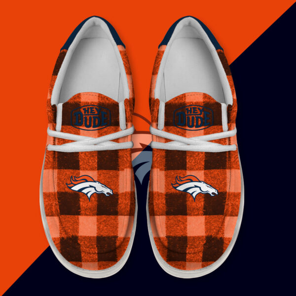 Tubopro Denver Broncos Personalized Hey Dude Shoes For Men And Women