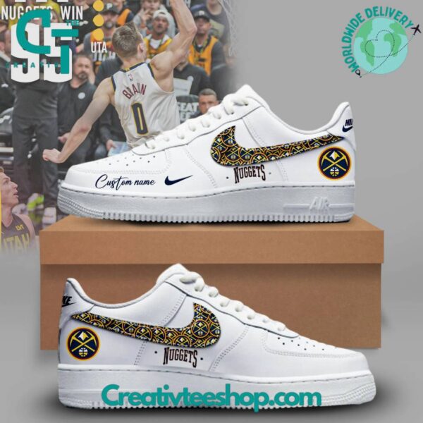 Tubopro Denver Nuggets Air Low-Top Sneakers Shoes For Men And Women