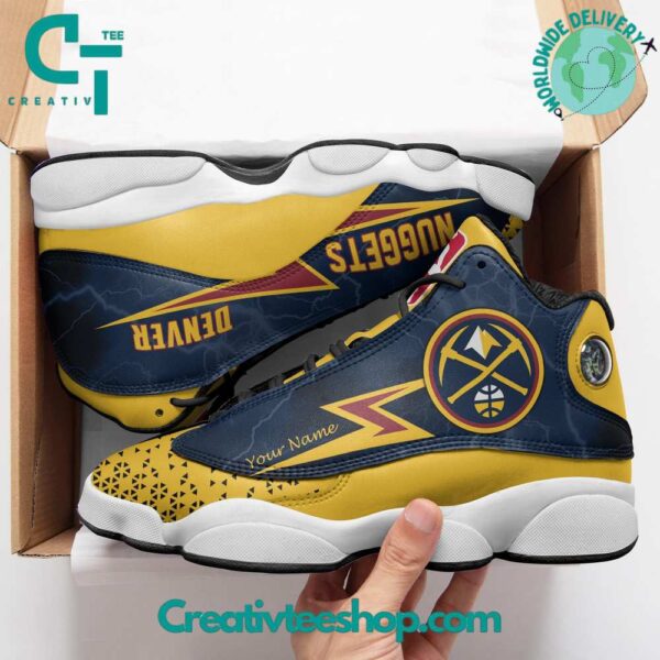 Tubopro Denver Nuggets AJ13 Sneakers Shoes For Men And Women - Image 3