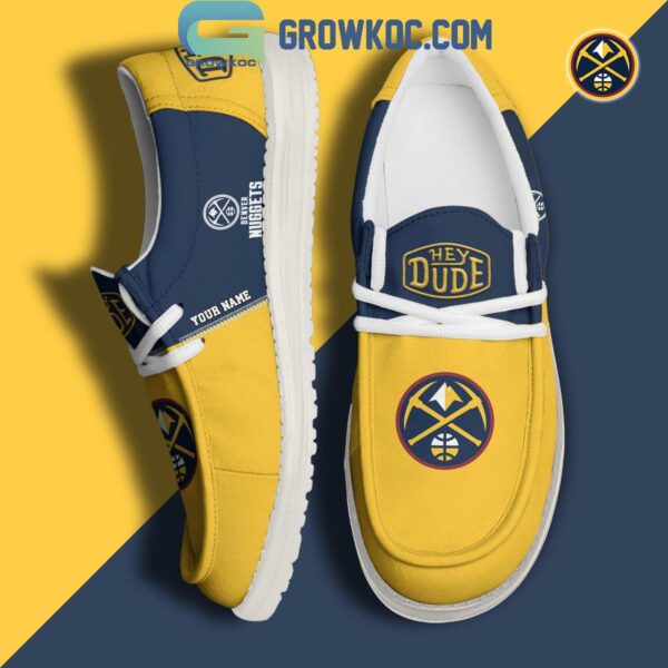 Tubopro Denver Nuggets Personalized Hey Dude Shoes For Men And Women - Image 2