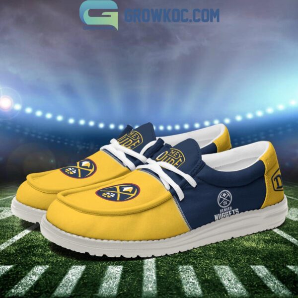 Tubopro Denver Nuggets Personalized Hey Dude Shoes For Men And Women - Image 4