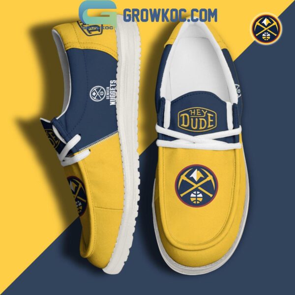 Tubopro Denver Nuggets Personalized Hey Dude Shoes For Men And Women