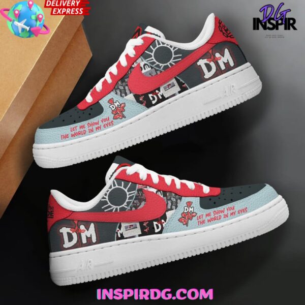 Tubopro Depeche Mode Air Low-Top Sneakers Shoes For Men And Women - Image 2