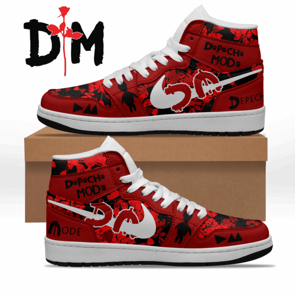 Tubopro Depeche Mode AJ1 High Sneakers Shoes For Men And Women