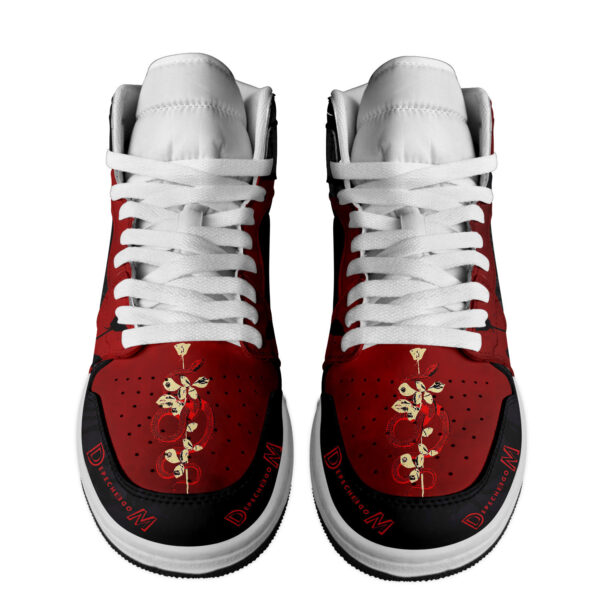 Tubopro Depeche Mode AJ1 High Sneakers Shoes For Men And Women - Image 4