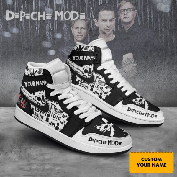 Tubopro Depeche Mode AJ1 High Sneakers Shoes For Men And Women