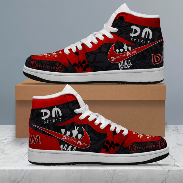 Tubopro Depeche Mode AJ1 High Sneakers Shoes For Men And Women