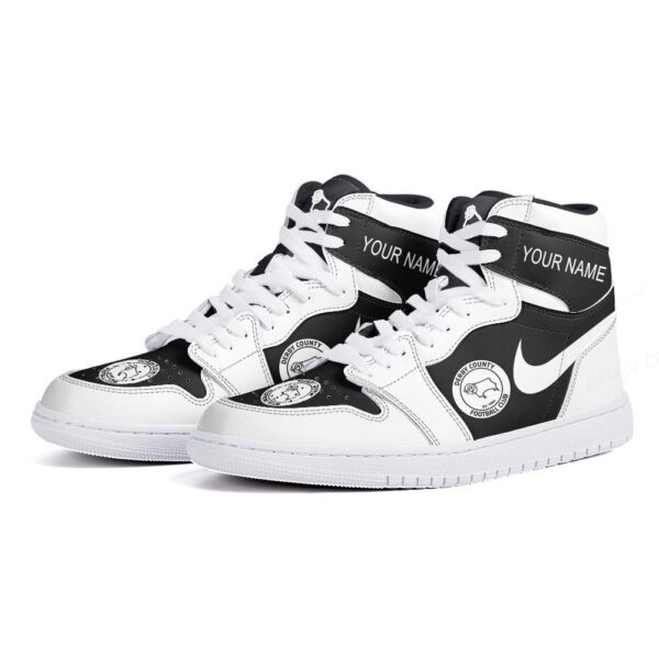 Tubopro Derby County AJ1 High Sneakers Shoes For Men And Women