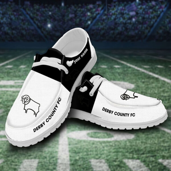 Tubopro Derby County Personalized Hey Dude Shoes For Men And Women