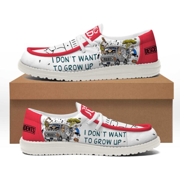 Tubopro Descendents Personalized Hey Dude Shoes For Men And Women - Image 2