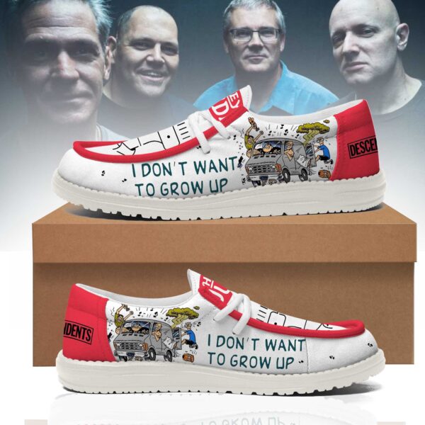 Tubopro Descendents Personalized Hey Dude Shoes For Men And Women