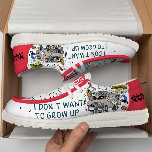 Tubopro Descendents Personalized Hey Dude Shoes For Men And Women - Image 4