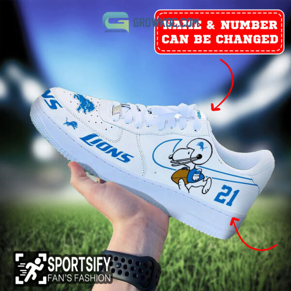 Tubopro Detroit Lions Air Low-Top Sneakers Shoes For Men And Women