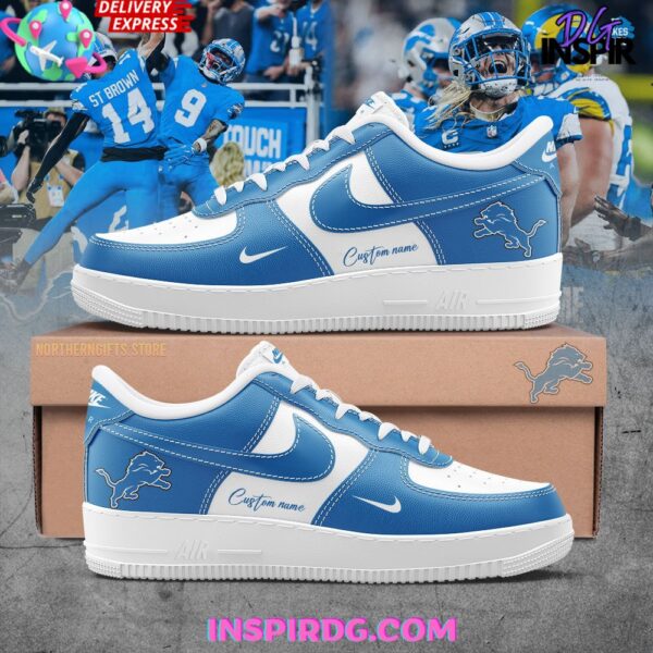 Tubopro Detroit Lions Air Low-Top Sneakers Shoes For Men And Women