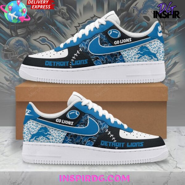 Tubopro Detroit Lions Air Low-Top Sneakers Shoes For Men And Women