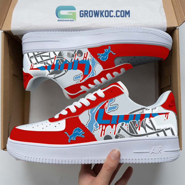 Tubopro Detroit Lions Air Low-Top Sneakers Shoes For Men And Women