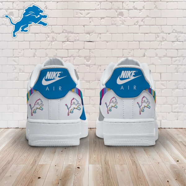 Tubopro Detroit Lions Air Low-Top Sneakers Shoes For Men And Women - Image 2