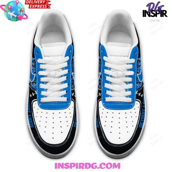 Tubopro Detroit Lions Air Low-Top Sneakers Shoes For Men And Women - Image 3