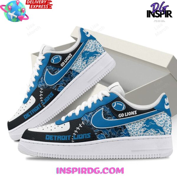 Tubopro Detroit Lions Air Low-Top Sneakers Shoes For Men And Women - Image 2