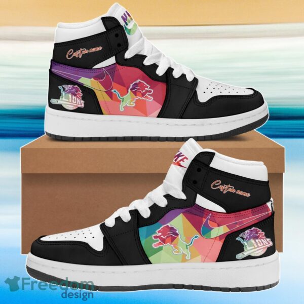 Tubopro Detroit Lions AJ1 High Sneakers Shoes For Men And Women