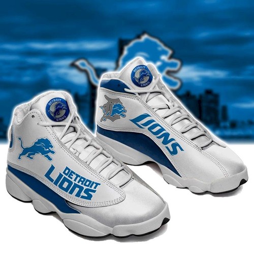 Tubopro Detroit Lions AJ13 Sneakers Shoes For Men And Women