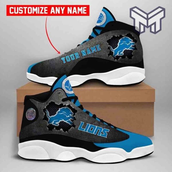 Tubopro Detroit Lions AJ13 Sneakers Shoes For Men And Women