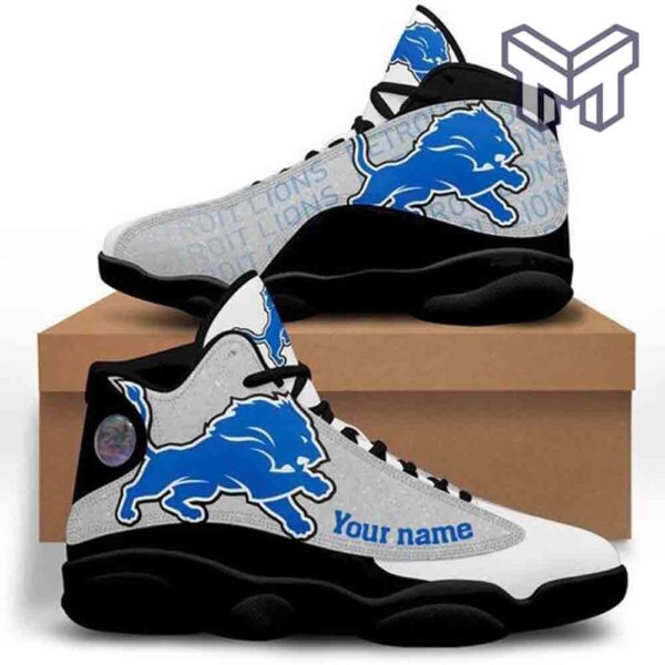 Tubopro Detroit Lions AJ13 Sneakers Shoes For Men And Women