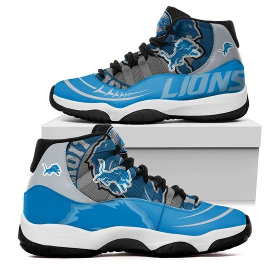 Tubopro Detroit Lions AJ13 Sneakers Shoes For Men And Women