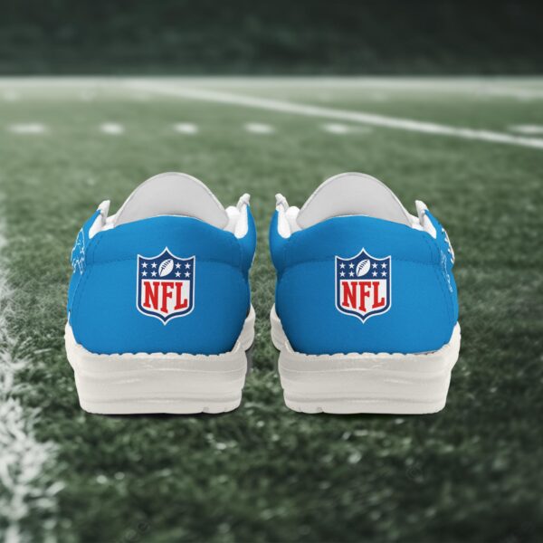 Tubopro Detroit Lions Hey Dude Shoes For Men And Women - Image 5