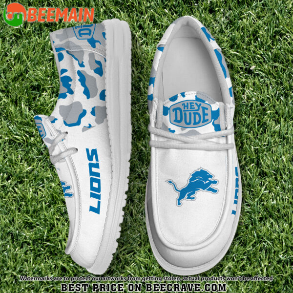Tubopro Detroit Lions Hey Dude Shoes For Men And Women
