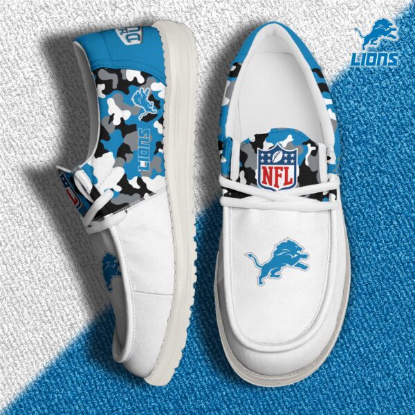 Tubopro Detroit Lions Hey Dude Shoes For Men And Women