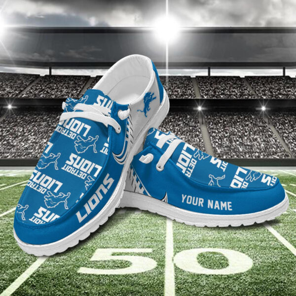 Tubopro Detroit Lions Hey Dude Shoes For Men And Women